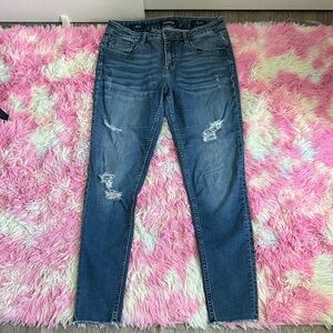 Vigoss Distressed Blue Skinny Jeans
